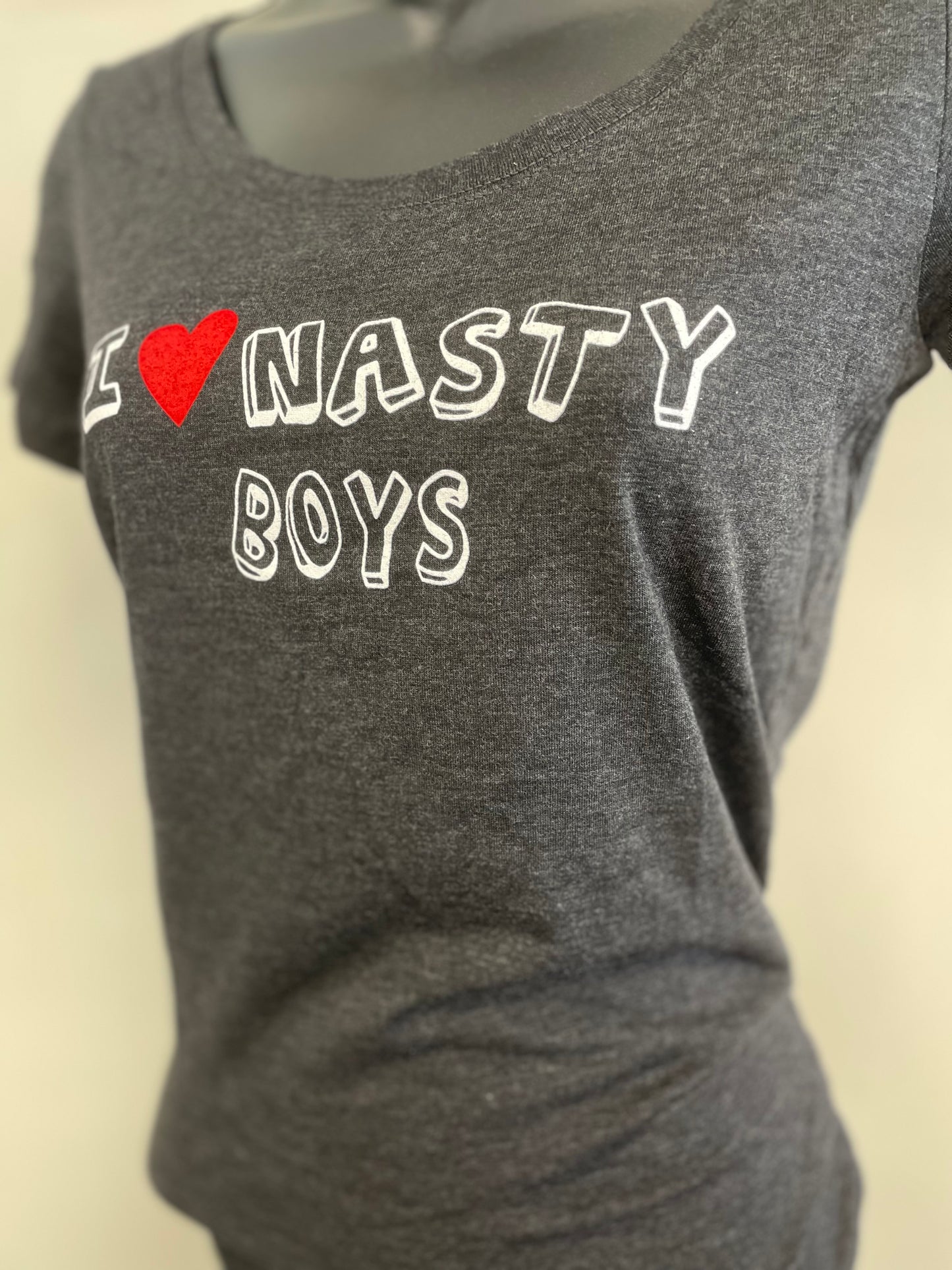 Team Nasty I Heart Nasty Boys Women's T-Shirt