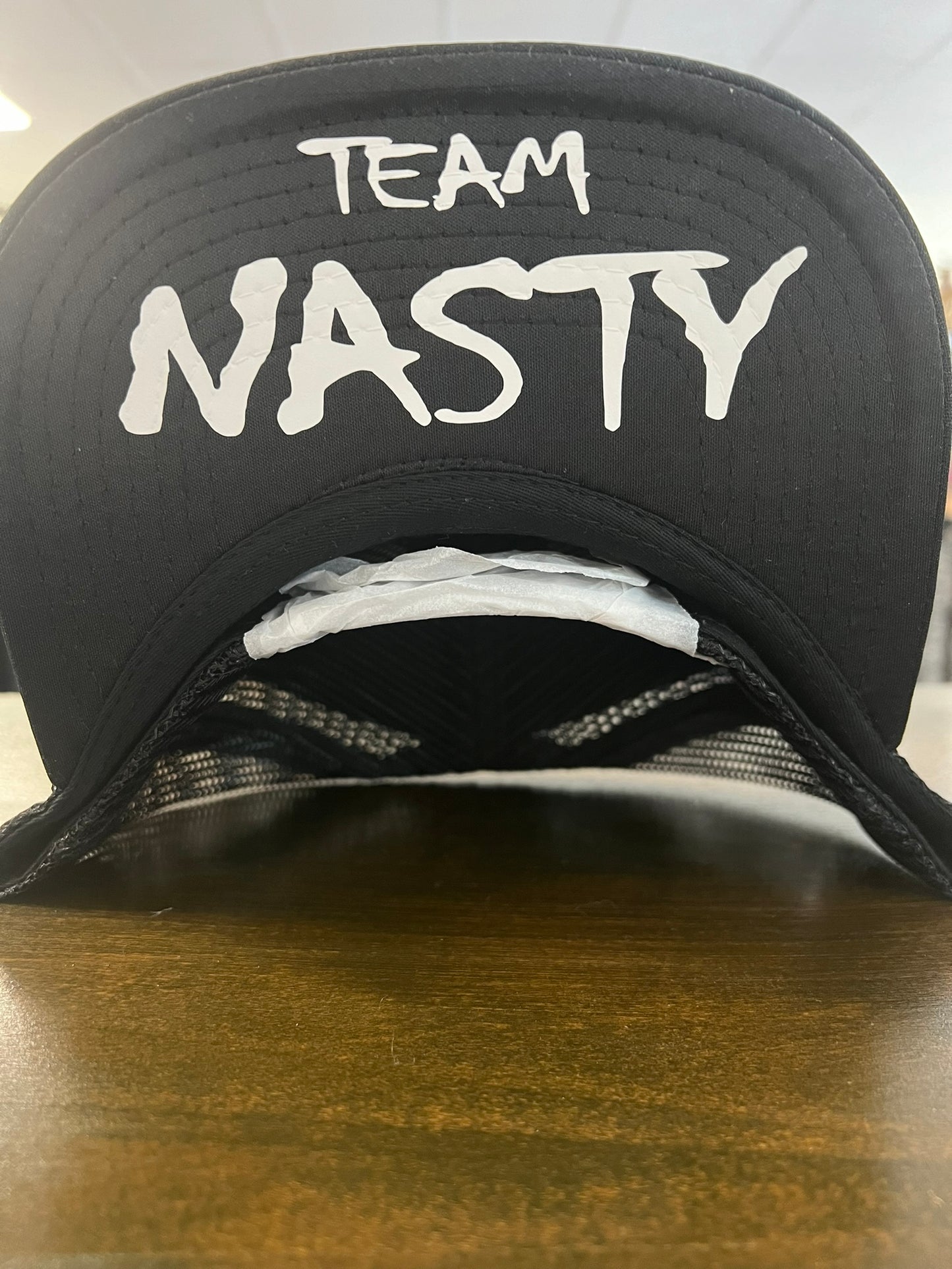 Team Nasty ABB Skull Flat Bill Snap Back