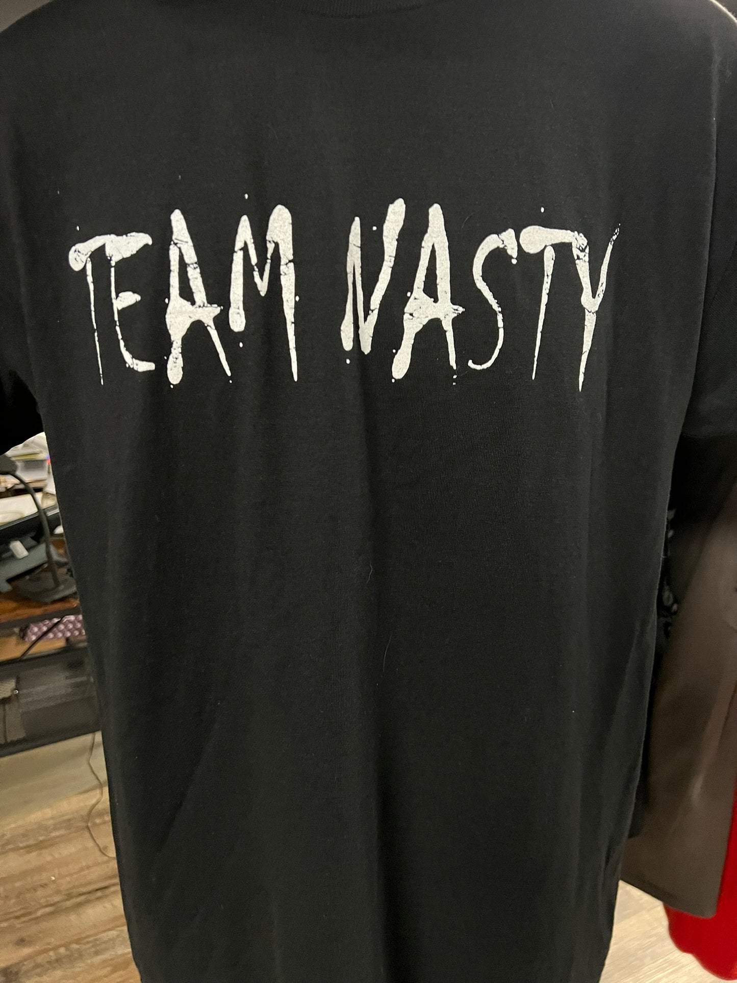 Team Nasty Ride Free Stay Nasty Men's T-shirt